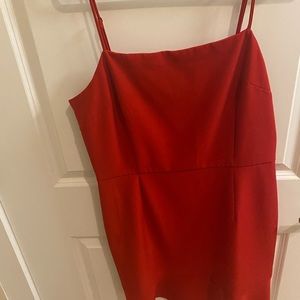 Gianni Bini perfect little red cocktail dress